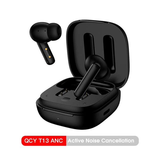 QCY T13 ANC TWS Earbuds (New Version)- Black Color