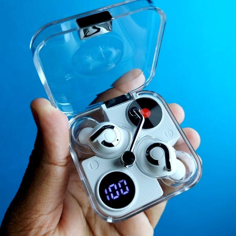 Extra Bass P61 Pro     P61 Pro Transparent TWS  P61 Pro TWS	 P61 Pro Transparent TWS	 P61 Pro Transparent TWS Earbuds – White Color