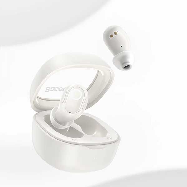 Baseus Bowei WM02 True Wireless Earphone-White